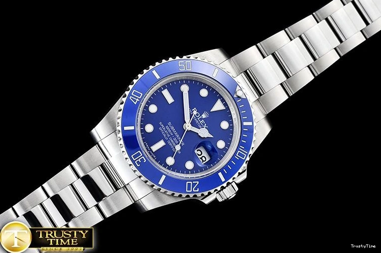 0204 HighQuality ROLSUB0257 – Submariner 116619LN SS SS Blue JF Asia 1031
